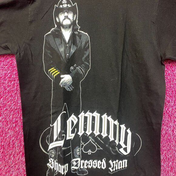 Lemmy Sharp Dressed Man T-shirt Black T-Shirt Large - Picture 2 of 4